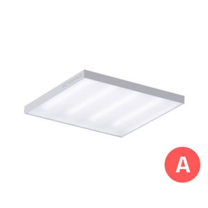 Потолочный светодиодный светильник с БАП (1 час) LC 36-OFFICE PR A1 36Вт 5000К/4000К