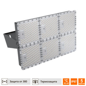 Промышленный Led светильник Техсветпром ТСП-ДСП06-LUX 300Вт Д120 IP67 скоба