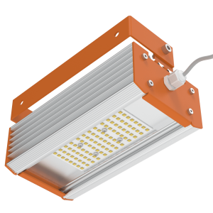 Взрывозащищенный Led светильник АЭК-ДСП44-030-1-Ex 30Вт с БАП