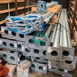 Несиловая прямостоечная опора освещения круглая круглоконическая ОКС 1-6.0-1.5